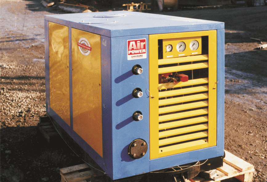 Компрессорная винтовая шахтная передвижная установка УКВШ- 5 7 || КПС ...